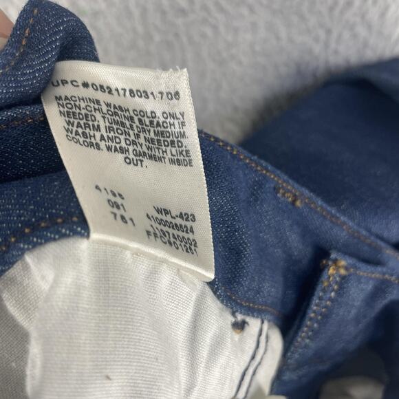 Levi's Jeans Womens 6 Blue 1974 Bell Flare Bell Bottom Orange Tab Stretch Denim - Picture 13 of 16